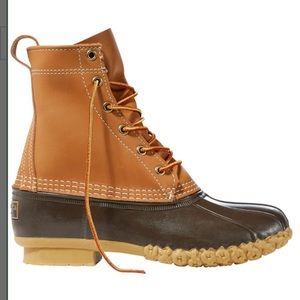 L.L. Bean Women’s Duck Boots Tan/Brown
